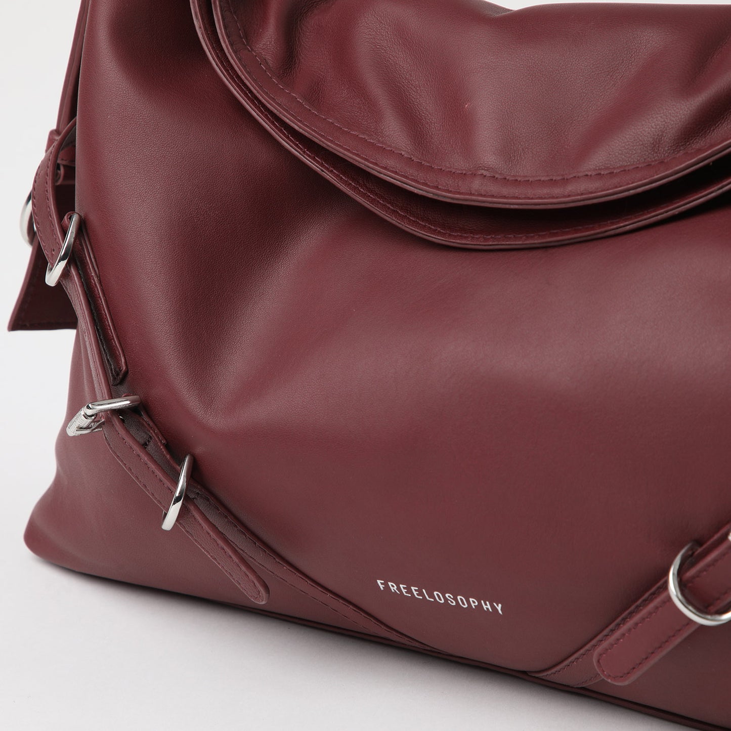 Cartera Hombro Venice Burgundy