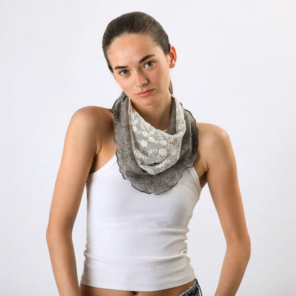 Pañuelo Bandana Trend Augusta Gris Humana