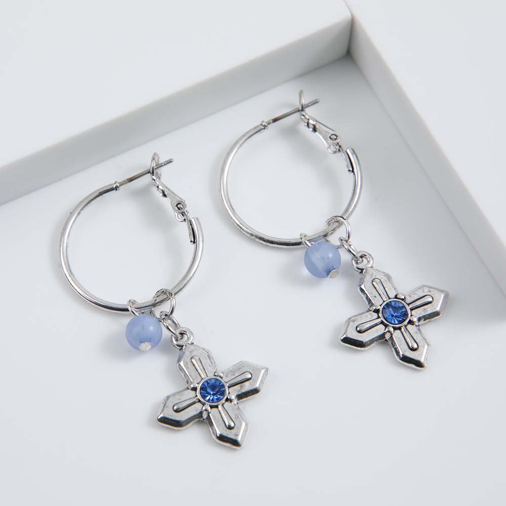 Argollas Goa Plateadas i-D