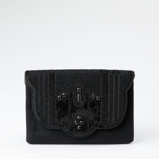 Cartera Clutch Caspio Negro Tatienne