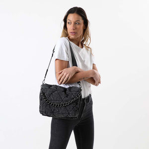 Cartera Hombro Asón Negra Humana