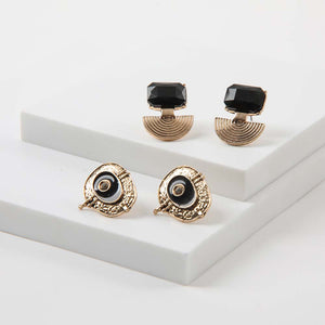 Set Aros Amanda Negro i-D