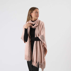 Poncho Tejido Cuello Café Humana