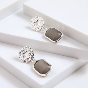 Aros Medianos Frida Silver Tatienne