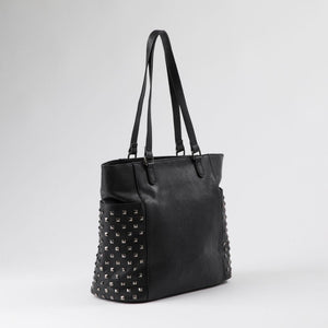 Cartera Tote Ecocuero Carol Negro Humana