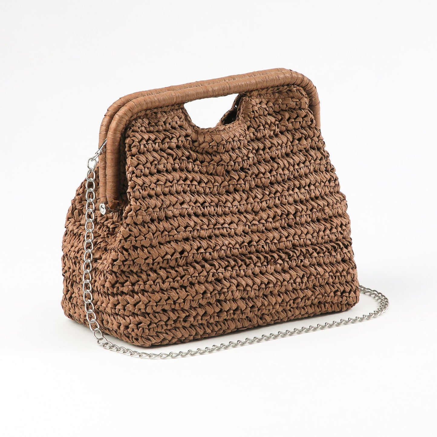 Cartera Clutch Palma Café Humana