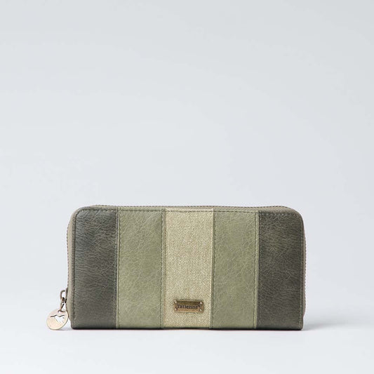 Billetera Grande Field Verde Tatienne