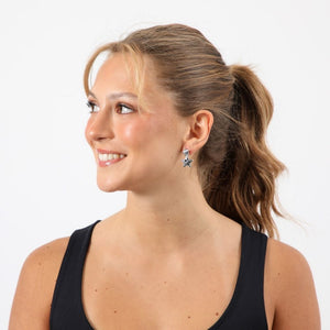 Aros Mediano Vania Plateado Humana