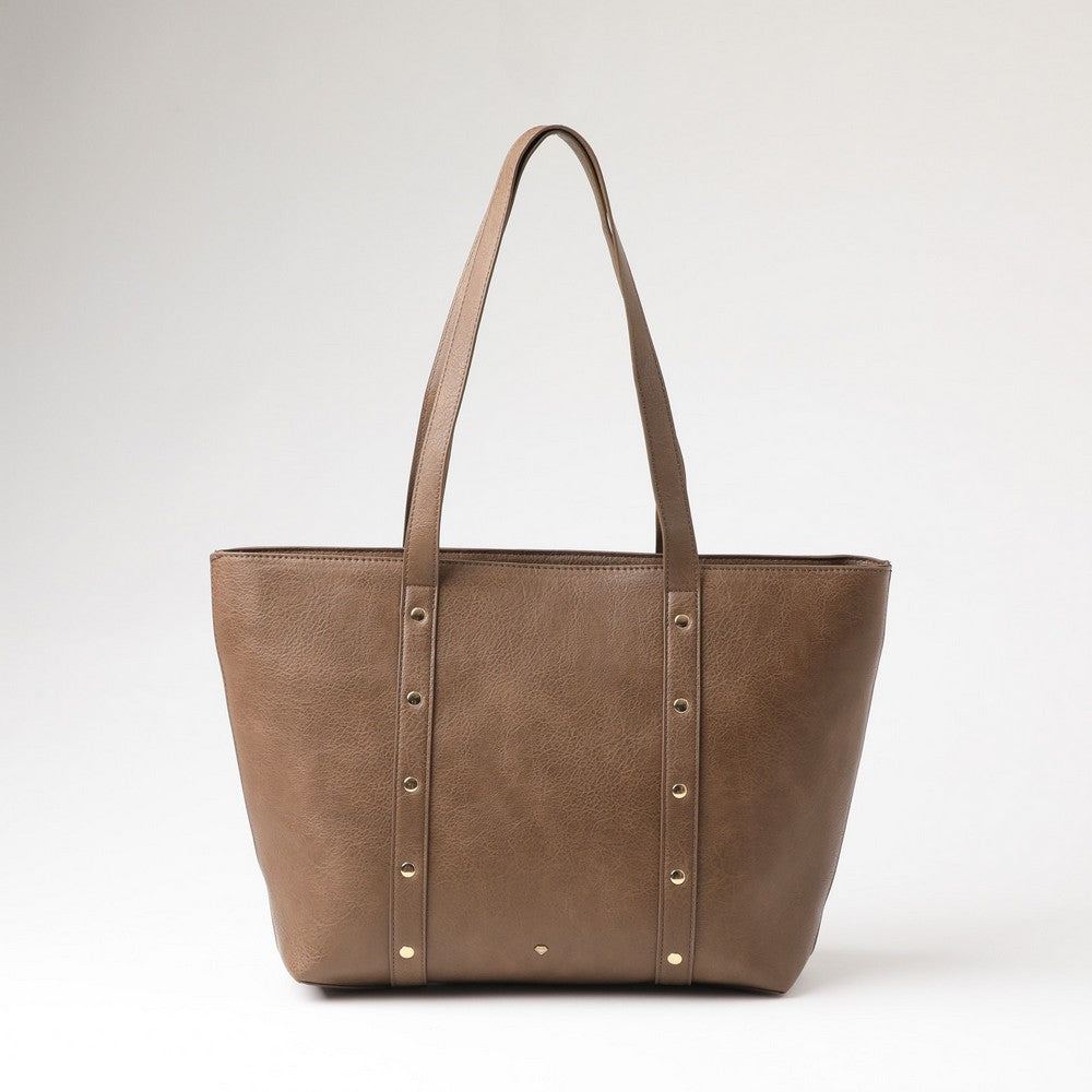 Cartera Tote Lugo Café I-D