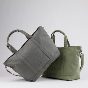 Cartera Tote Patong Verde Playa Humana