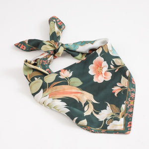Bandana Tere Flores Verde Tatienne