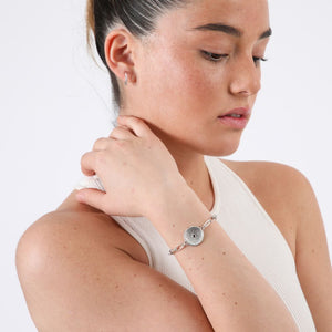 Pulsera Euge Plateado ID