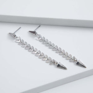 Aros Largo Gallagher Plateado i-D