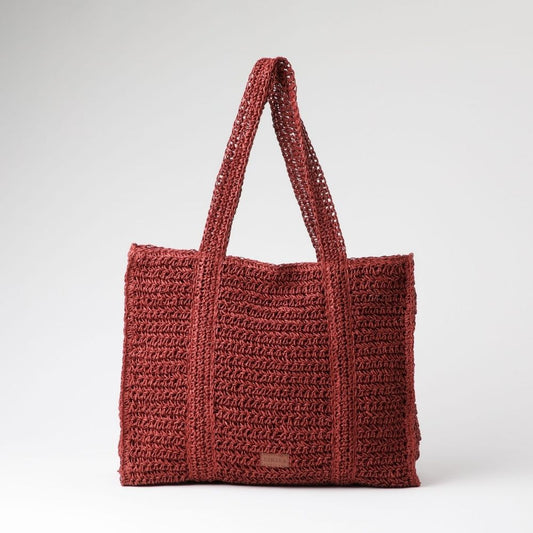Cartera Playa Rojo Humana