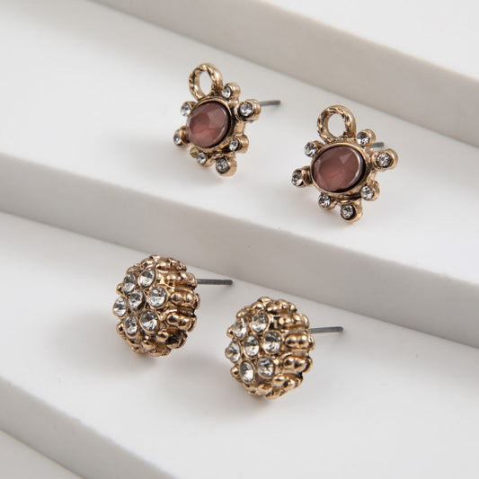 Set de Aros Ole Dorado Humana