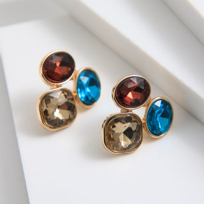 Aros Pegados Ruth Multicolor Tatienne