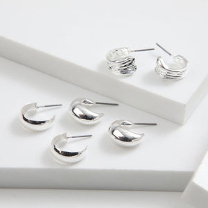 Set de 3 argollas Cristi Dorado ID