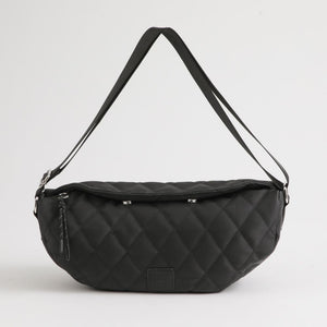 Cartera Bandolera Taupo Nylon Negro Tatienne