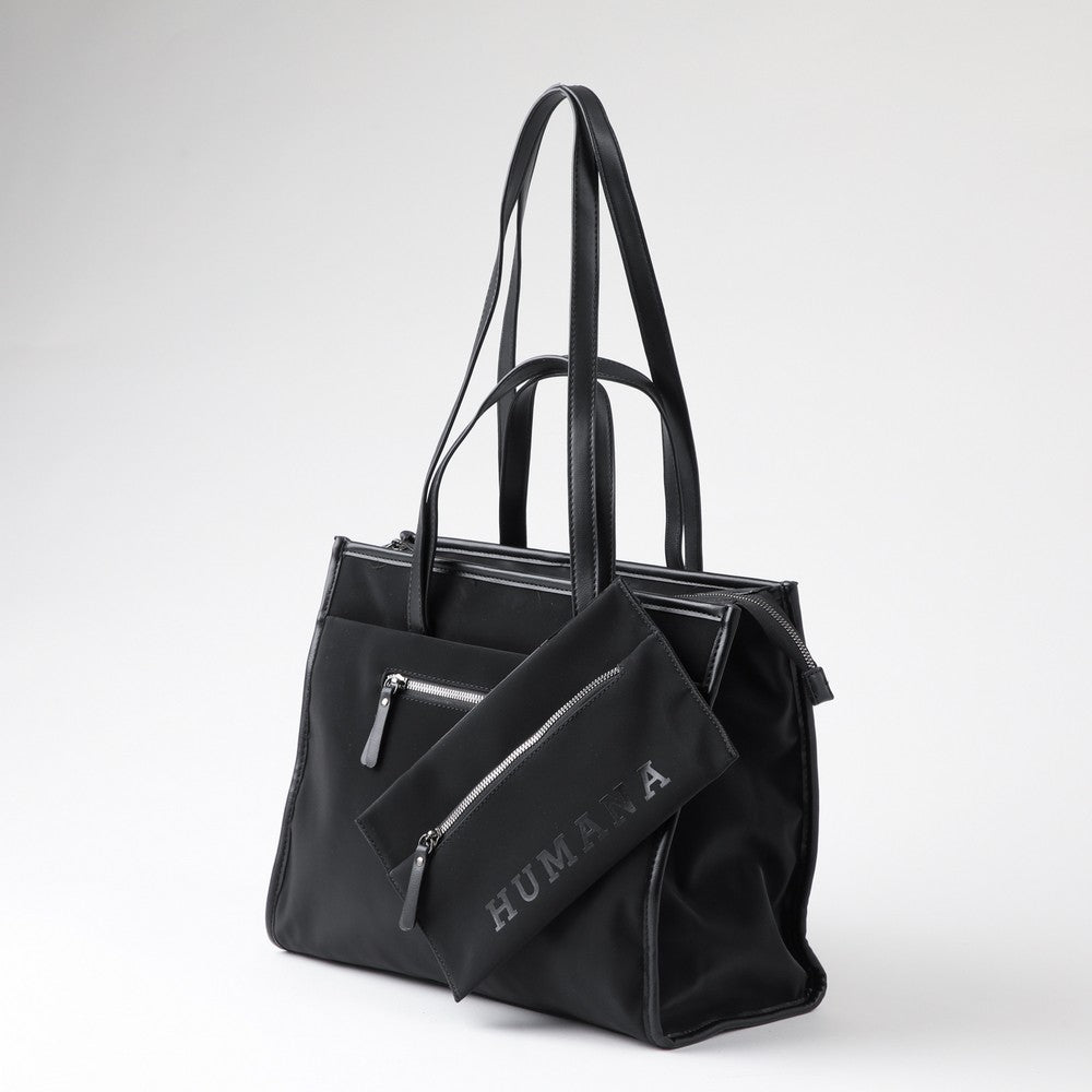 Cartera Tote Lupe Negro Humana