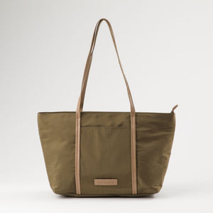 Cartera Tote Daira Verde olivo Humana