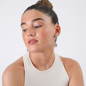 Aros Cecil Plateado ID