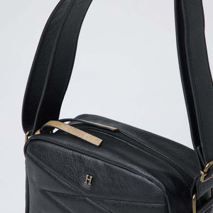 Cartera Cruzada Cross Negra Humana