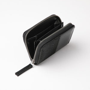 Billetera chica Genova Ecocuero negro ID