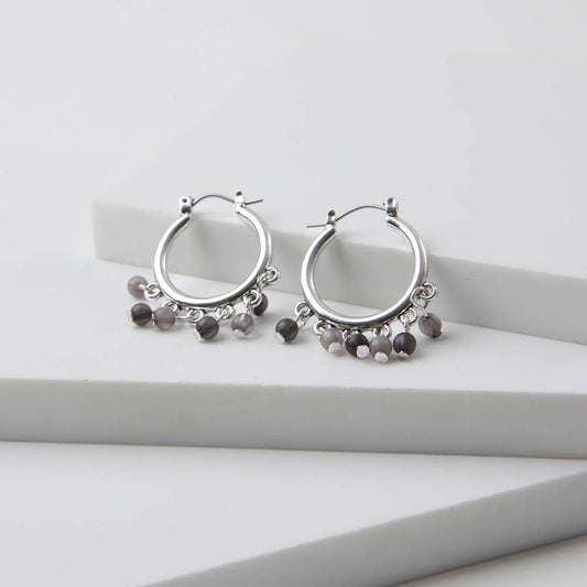 Aros Argolla Garden Plateado Humana