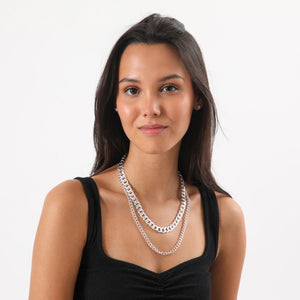 Collar Corto Sira Plateado i-D