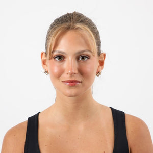 Aros Mediano Maitane Dorado Humana