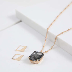 Set Collar Salerno Dorado i-D