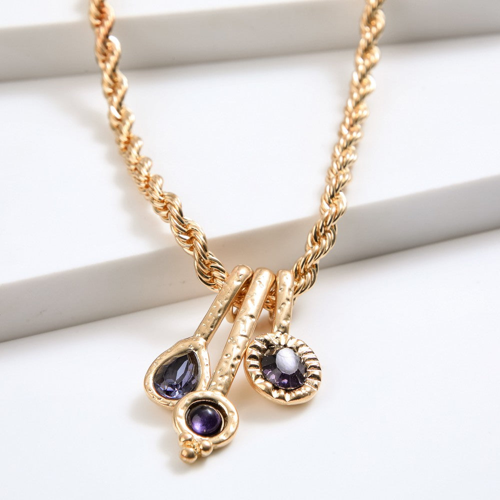 Collar Corto Diana Dorado Tatienne
