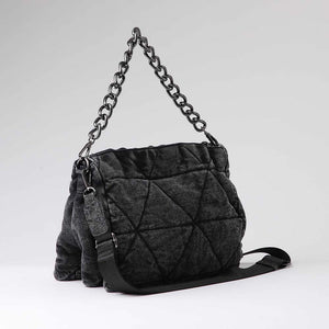 Cartera Hombro Asón Negra Humana