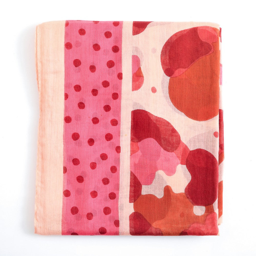 Pareo Estampado Sauco Fucsia I-D