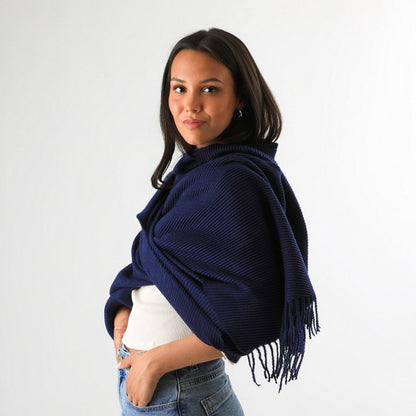 Pañuelo Liso Elian Azul Humana