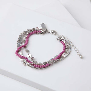 Pulsera Oleiros Rosada Humana