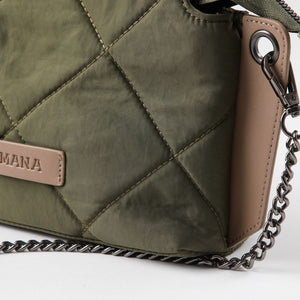 Cartera Bandolera Coco Verde Humana