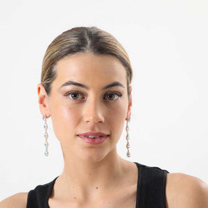 Aros Largo Vert Plateado i-D