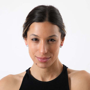 Aros Pegado Azores Plateado Humana