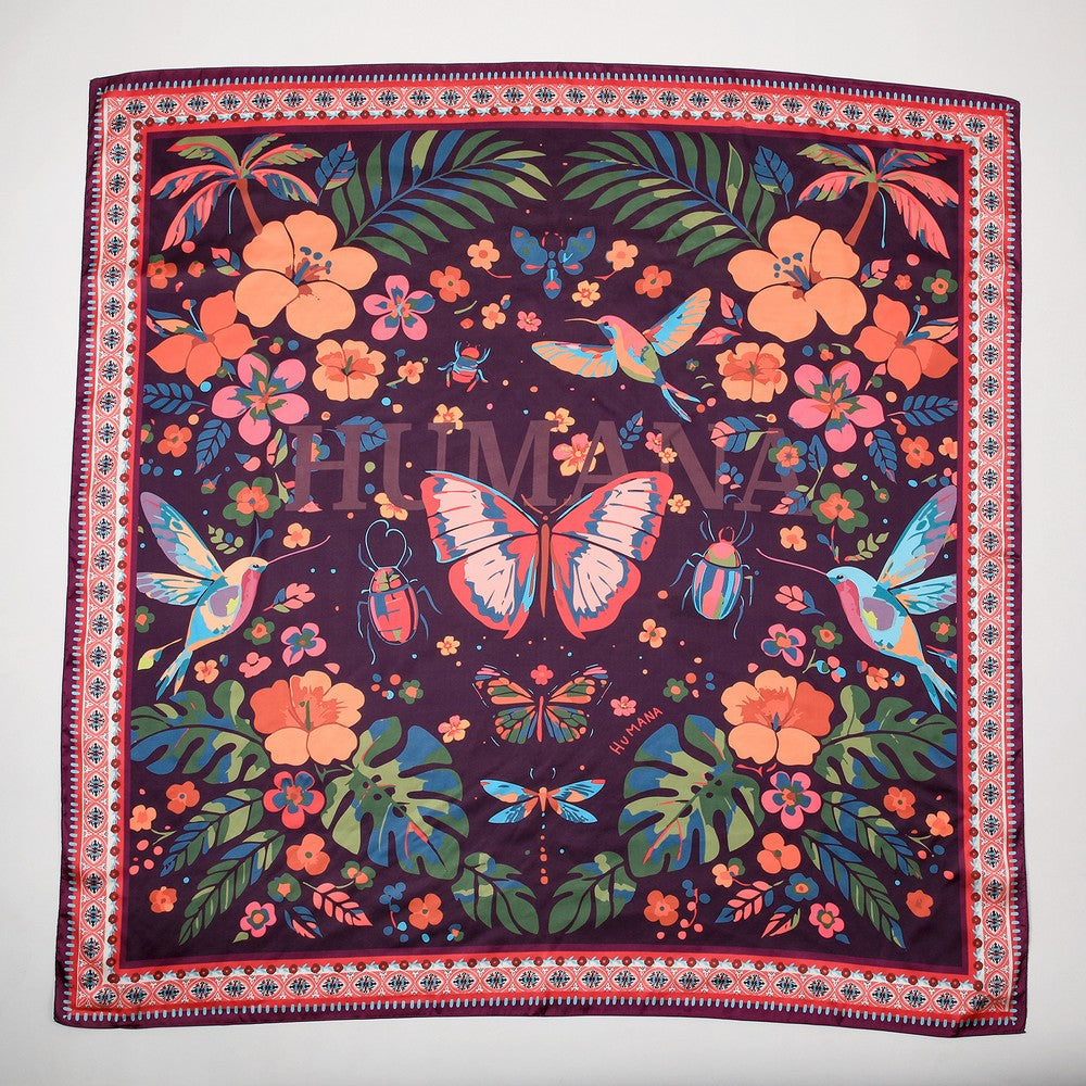 Pañuelo Bandana Maxi Layan Purple Box Humana