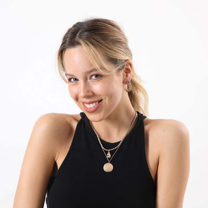 Set Collar Pamplona Dorado Humana