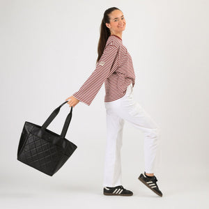 Cartera Tote Perugia Negro I-D