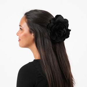 Pinche  Flor4 Negro Humana
