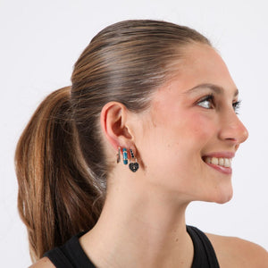 Set de 4 aros Alira Dorado ID