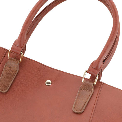 Cartera Hombro Ecuestre Café i-D