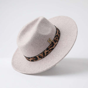 Sombrero Invierno Leopard Café Humana