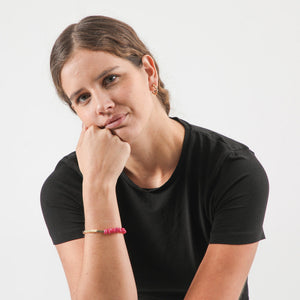 Pulsera Blanda Pinky Fucsia Humana