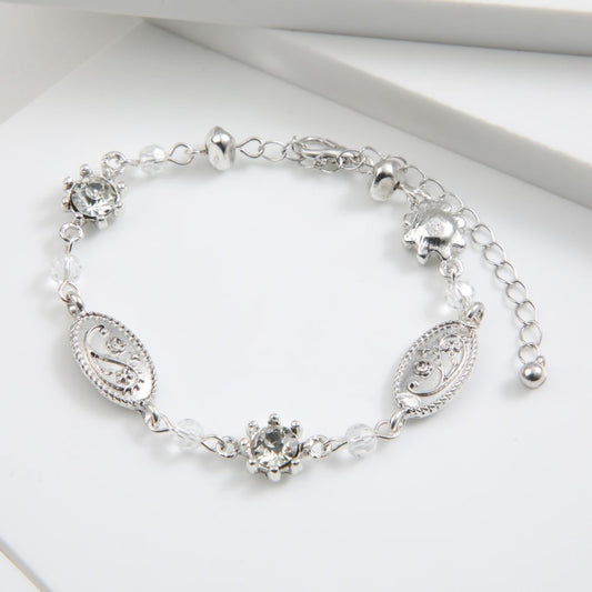 Pulsera Maggie Plateado ID
