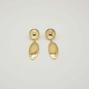 Aros Largo Sol Dorado Tatienne