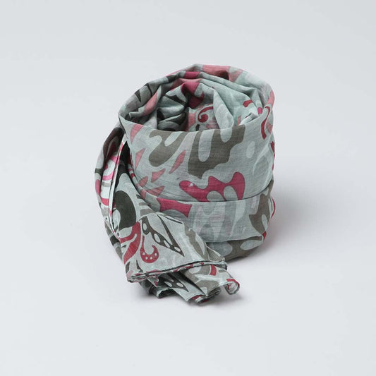 Pañuelo Estampado Boho Verde i-D